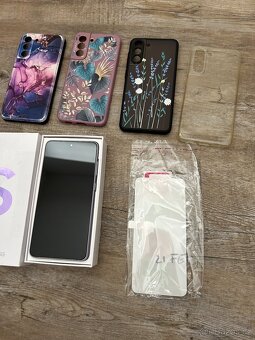 Samsung Galaxy S21 FE 5G Fialovy + kopec příslušenství