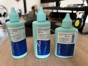 Curaprox BDC 100 a 105 čistící gel a koncentrát na protézy