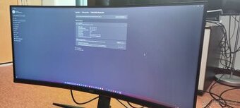 Herní zaoblený monitor AOC CU34G2X Gaming