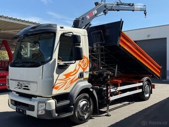 VOLVO FL280 SKLÁPĚČ TŘÍSTRANNÝ HYDRAULICKÁ RUKA HIAB