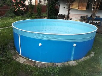 Ocelový plast, vývody, listy a skimmer, krycí plachta - 1