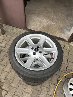Alu kola original Fiat 17" včetně pneu