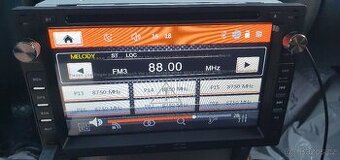 Autoradio 2din DVD,GPS,MP3 škoda octavia1, vw B5, Golf IV