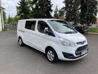Ford Transit Custom 2.0TDCi 96kW LONG 6míst 2šoupačky ČR DPH
