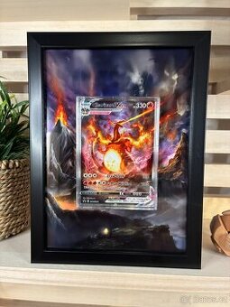 Pokémon extended illustration Charizard VMAX SW + UV obal +