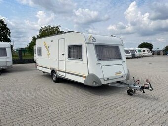 Knaus Sudwind 500, 4 osoby, bojler, sprcha, stan, fr.postel