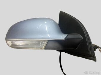 Pravé zpětné zrcátko VW Golf V MK5 stříbrné
