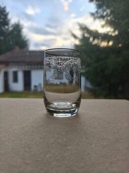 Sada 6ks zdobených sklenic 100ml