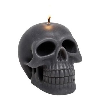 svíčka lebka