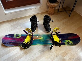 Snowboard Rossignol DIVA + VANS boty