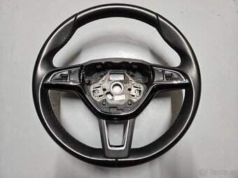 Kožený multifunkcni volant Škoda 3VO 419 091 L CWE