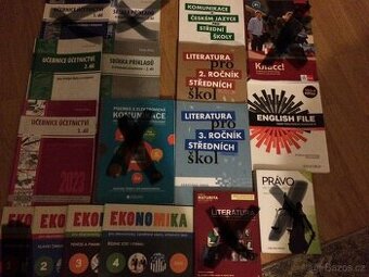 Účetnictví,ekonomika,english file,literatura