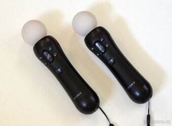 PS Move ovládače pre Playstation 4