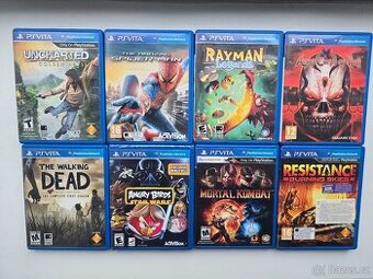 PS Vita hry běžné i pro sběratele