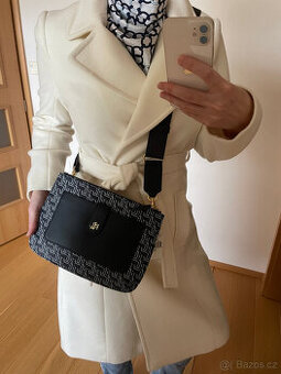 Nová tmavě modrá logovaná crossbody kabelka Ralph Lauren