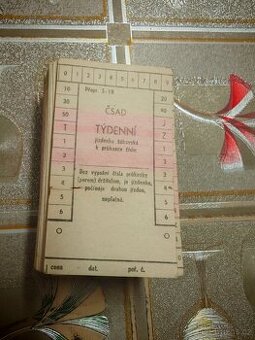 Staré jízdenky ČSAD – žákovské / týdenní – větší množství