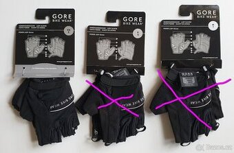 NOVÉ cyklistické dámské- dětské rukavice GORE vel.xs