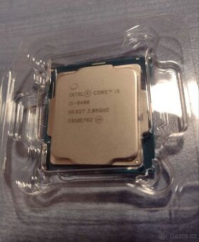 Intel i5-8400, 4.0 GHz, 6jádro