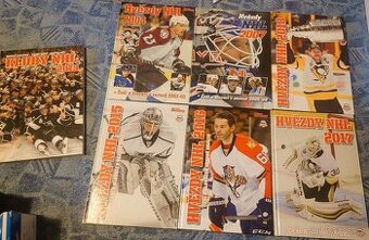 Hvězdy NHL – Egmont | ročníky 2004–2018 + Kluby NHL (7 knih)