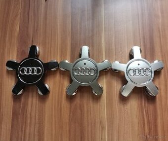 Středové krytky Audi 135mm hvězdice pokličky