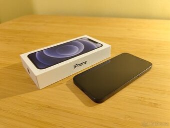 Apple iPhone 12 64GB Black, TOP stav