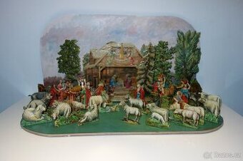 Papírový betlém 4