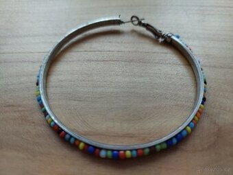 Barevná retro náušnice či náramek či bůhvíco - SLEVA