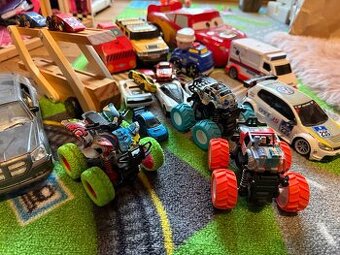 Angličáky a auta na setrvačník