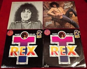 13x LP MARC BOLAN, T. REX, TYRANNOSAURUS REX (prodej sbírky)