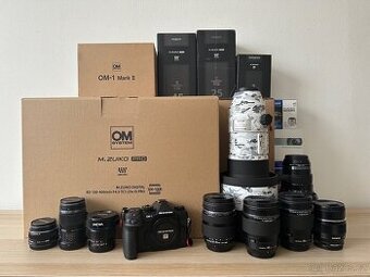 OM system - konpletní fotovýbava