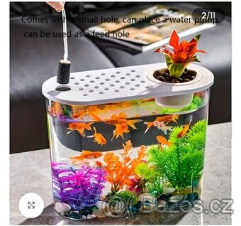 Nove akvarium pro rybicky vel. 29x29, sire 10 cm