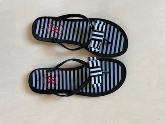 Nové proužek mašle žabky , R by pery