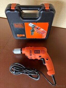 Elektrická príklepová vŕtačka Black & Decker KR504CRE