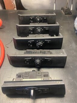 Klimapanely , volantove packy ,ovladače světel bmw e60/61