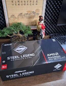 RX 9070XT Steel Legend , nová , amd grafická karta
