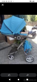 Prodám sportovní kočárek značky Stokke xplory  velká sada