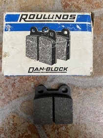 Nové brzdové destičky