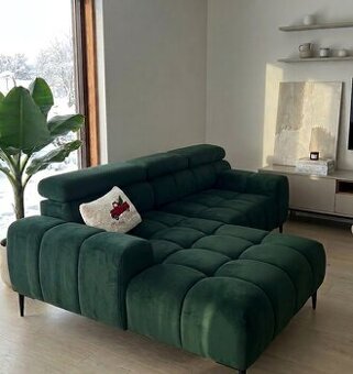 Sedačka s elektrickým výsuvem