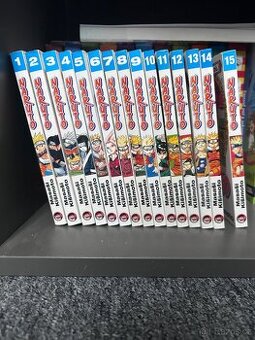 📚 Prodám mangu Naruto (díly 1–15)