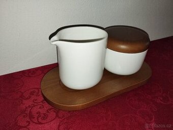 Servírovací sada Tchibo na mléko a cukr