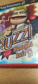 Prodám bzučáky Buzz a Hudební kvíz v češtině na PS 2