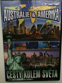 4x DVD: Cestopisy;Evropa; Austráli,Asie, Afrika; Blízký Vých