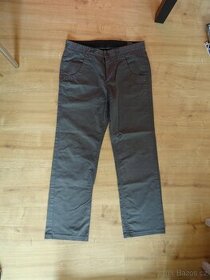 Pánské šedé kalhoty Reserved - velikost M - 1