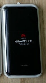 Knížkové pouzdro Huawei P30 (černá)