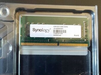 Synology D4ES02-4G, 4GB DDR4 ECC RAM SO-DIMM do NASu