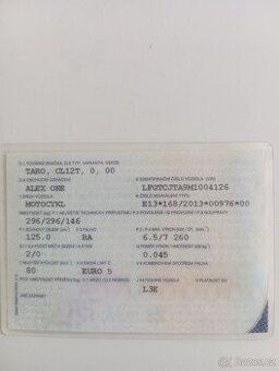 Skútr alexone - 1