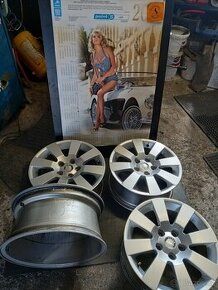Hliníkové disky orig. Škoda SuperB 1