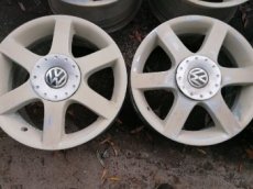 Prodám sadu alu kol 5x112 7Jx16" připravené na lak - 1