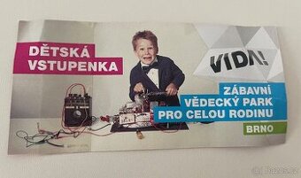 Dětská vstupenka do VIDA Brno - 1