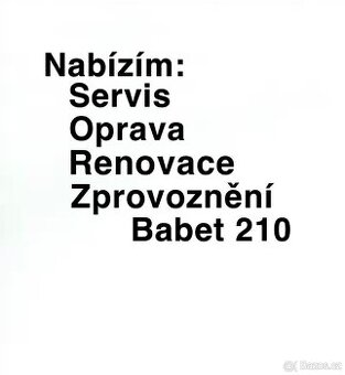 Babetta 210 Oprava,Go motoru…